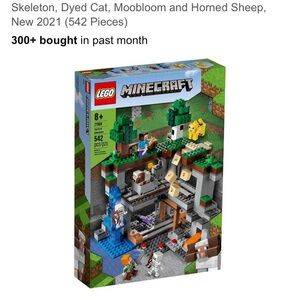 LEGO Minecraft The First Adventure Set (21169)- Visible Damage To Box